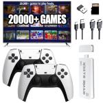 NOBES 2026 Retro Game Console Video Game Stick, 20400+ Classical Games with Dual 2.4G Wireless Gamepads, Plug & Play for TV HDMI Output, Boys and Adults Gift