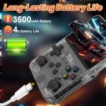 CJBIN R36s Handheld Game Console, Retro Handheld with 3.5 Inch IPS Screen and 64G TF Card, Portable Hand Held Game Consoles with Linux System and 18000+ Preloaded Games, Gaming Console for Adults