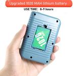 Hbaid Handheld Game Console with 500 Classical Games Support for Connecting TV Two Players 1020mAh Rechargeable Battery Gift for Kids and Adult