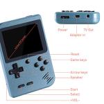Hbaid Handheld Game Console with 500 Classical Games Support for Connecting TV Two Players 1020mAh Rechargeable Battery Gift for Kids and Adult