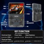 WDKXCN R36S Retro Handheld Game Console, Retro Games Console with 3.5 Inch HD Screen, Portable Handheld Games Consoles, Video Player with 64G TF Card and 15,000+ Classic Games, 3200mah Battery
