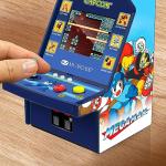 My Arcade Mega Man Mini Arcade Machine - Micro Player Pro Table Top Arcade Machine, Portable Handheld Game, Retro Gaming Console, Mini Retro Games Machines for Kids & Adults
