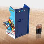 My Arcade Mega Man Mini Arcade Machine - Micro Player Pro Table Top Arcade Machine, Portable Handheld Game, Retro Gaming Console, Mini Retro Games Machines for Kids & Adults