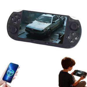 For SF3000 Retro Handheld Game Console with 64GB Built-in 20,000 Classic Video Games -Portable Gaming Console,E-book/Music/Video Playback/Emergency Charging of Mobile Phone,4.5-Inch IPS HD Screen (A)