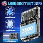 R36S Handheld Game Console, Retro R36S Game Console with 64G Built-in 15000+ Classic Games, Open Source Linux System 3.5 Inch IPS Screen Portable Games Consoles for Teens and Adults