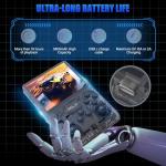 R36s Retro Handheld Game Console Features A 3.5 Inch Ips Oca Hd Mipi Display, An Open-Source Linux System And 1,500 Games, And Comes With A Built-In 64gb Tf Card; It Is A Portable Game Console