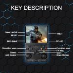 R36s Retro Handheld Game Console Features A 3.5 Inch Ips Oca Hd Mipi Display, An Open-Source Linux System And 1,500 Games, And Comes With A Built-In 64gb Tf Card; It Is A Portable Game Console