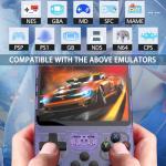 Deluisho R36S Retro Handheld Game Console, Retro Games Console, 3.5 Inch IPS Screen 640 X 480 HD Pixels Retro Handheld Gaming Console, XXGB TF Card 20,000 Retro Games, Multiple Emulators Supported