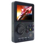 Kids Handheld Retro Game Console Pre-loaded 100 Classic 16-Bit Games, Handheld Video Gaming Console with 2.8" Color Screen, Rechargeable Battery, Handheld Game for Boys Girls (Transparent Grey)