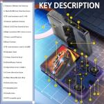 Deluisho R36S Retro Handheld Game Console, Retro Games Console, 3.5 Inch IPS Screen 640 X 480 HD Pixels Retro Handheld Gaming Console, XXGB TF Card 20,000 Retro Games, Multiple Emulators Supported