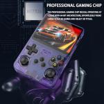 Deluisho R36S Retro Handheld Game Console, Retro Games Console, 3.5 Inch IPS Screen 640 X 480 HD Pixels Retro Handheld Gaming Console, XXGB TF Card 20,000 Retro Games, Multiple Emulators Supported