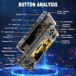 R36H Retro Handheld Game Console -Black