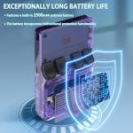 Deluisho R36S Retro Handheld Game Console, Retro Games Console, 3.5 Inch IPS Screen 640 X 480 HD Pixels Retro Handheld Gaming Console, XXGB TF Card 20,000 Retro Games, Multiple Emulators Supported