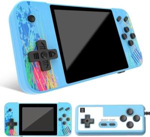 RNPKZ Retro Handheld Game Console, Retro Games Console with 800 Built-in Classic Video Games and 3.5-Inch Screen, Portable Handheld Gaming Console, Video Game Console Supports 2 Players Connected TV