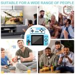 RNPKZ Retro Handheld Game Console, Retro Games Console with 800 Built-in Classic Video Games and 3.5-Inch Screen, Portable Handheld Gaming Console, Video Game Console Supports 2 Players Connected TV