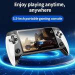Portable Game Console, Retro Games Console for Kids Adults, Handheld Game Consoles 5.5 Inch Screen Retro Gaming Consoles with 20000+ Games Handheld Video for Boys Girls