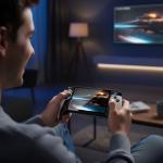 Portable Game Console, Retro Games Console for Kids Adults, Handheld Game Consoles 5.5 Inch Screen Retro Gaming Consoles with 20000+ Games Handheld Video for Boys Girls