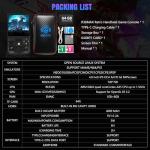 R36MAX Retro Handheld Game Console with Open Source Linux System, 64GB TF Card Built-in 18,000+ Classic Video Games, Portable Gaming Console with 4.0-inch IPS HD Screen & 4000mAh Battery (Red 64GB)