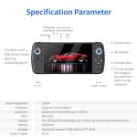 New M27 Handheld Game Console,Built-in 128G with 30000 games,Linux System,7-inch big IPS Screen,Portable Pocket Mini Arcade,HD Output (Green,128G)