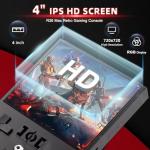 R36MAX Retro Handheld Game Console with Open Source Linux System, 128GB TF Card Built-in 22,000+ Classic Video Game, Portable Gaming Console with 4.0-inch IPS HD Screen & 4000mAh Battery