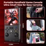 R36MAX Retro Handheld Game Console with Open Source Linux System, 128GB TF Card Built-in 22,000+ Classic Video Game, Portable Gaming Console with 4.0-inch IPS HD Screen & 4000mAh Battery