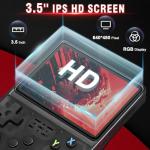 R36S Retro Handheld Game Console with 3.5" IPS Display, 128GB and 21,000+ Classic Games, Open Source Linux System, Screen Portable Pocket Video Player