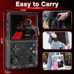 R36S Retro Handheld Game Console with 3.5" IPS Display, 128GB and 21,000+ Classic Games, Open Source Linux System, Screen Portable Pocket Video Player