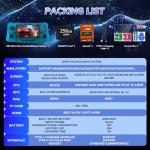 RegiisJoy R50 Ultra 50000 in 1 Handheld Game Console, 4.5 Inch IPS Screen Retro Gaming Consoles Main Emulators, Portable Mini Pocket Arcade Linux System