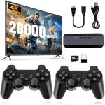 ASTEKID Retro Game Console, Wireless Retro Game Stick with 20,400+ Built-in Games, HDMI Output, Plug & Play, 2.4G Wireless Gamepads, Ideal for Family & Friends Entertainmen
