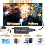 ASTEKID Retro Game Console, Wireless Retro Game Stick with 20,400+ Built-in Games, HDMI Output, Plug & Play, 2.4G Wireless Gamepads, Ideal for Family & Friends Entertainmen