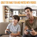 ASTEKID Retro Game Console, Wireless Retro Game Stick with 20,400+ Built-in Games, HDMI Output, Plug & Play, 2.4G Wireless Gamepads, Ideal for Family & Friends Entertainmen