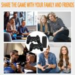 ASTEKID Retro Game Console, Wireless Retro Game Stick with 20,400+ Built-in Games, HDMI Output, Plug & Play, 2.4G Wireless Gamepads, Ideal for Family & Friends Entertainmen