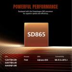 Retroid Pocket 5 Portable Retro Game Consoles, 8 + 128 G, 5.5 Inch Touchscreen, 1080P RP5, Android Gaming, WiFi 6/BT5.1, Android 13, Black