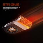 Retroid Pocket 5 Portable Retro Game Consoles, 8 + 128 G, 5.5 Inch Touchscreen, 1080P RP5, Android Gaming, WiFi 6/BT5.1, Android 13, Black