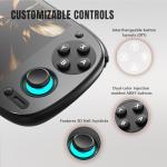 Retroid Pocket 5 Portable Retro Game Consoles, 8 + 128 G, 5.5 Inch Touchscreen, 1080P RP5, Android Gaming, WiFi 6/BT5.1, Android 13, Black