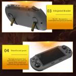 2025 New Upgrade 4.5 Inch IPS Screen Retro Handheld Game Console, Multifunction Video Game Console, Music and Video Playback, Portable Arcade Video Gaming Console Gift for Adults