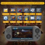 2025 New Upgrade 4.5 Inch IPS Screen Retro Handheld Game Console, Multifunction Video Game Console, Music and Video Playback, Portable Arcade Video Gaming Console Gift for Adults