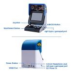 NEOGEO Mini International Edition, PreLoaded 40 SNK Licensed Classic Games, Including King of Fighters, Metal Slug, etc., Supports Large Screen HDMI Output/2 Gamepad Ports/For Adults and Children