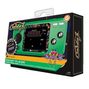 My Arcade Galaga Mini Arcade Games Console - Pocket Player Table Top Arcade Machine, Portable Handheld Game, Retro Gaming Console, Mini Retro Games Machines for Kids & Adults