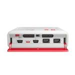 Retro-Bit Super Retro Trio HD Plus 720P 3 in 1 Console System (2019) for Original NES, SNES, and Sega Genesis Games - Red/White
