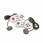 Retro-Bit Super Retro Trio HD Plus 720P 3 in 1 Console System (2019) for Original NES, SNES, and Sega Genesis Games - Red/White