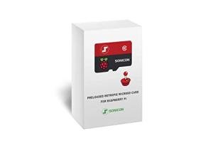 Sonicon Preloaded RetroPie Emulation Station Emulator MicroSD Card w/Retroarch Games Loaded NES/SNES/Genesis/Game Boy/Atari/Arcade/Mame/Sega CD/Sega 32X (128GB, for Raspberry Pi3, 3B+)