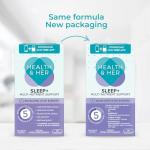 Health & Her Sleep+ Vegan Sleep Supplements for Women
