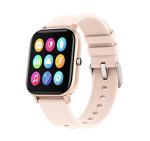 Blue Smart Watch with Fitness Tracker and Temperature Monitor