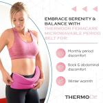 Microwavable Heating Pad for Cramps with Lavender