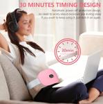 LISACOOL Wireless Heating Pad for Cramps and Comfort