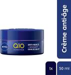 Nivea Q10 Power Night Cream for Sensitive Skin