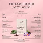 Perimenopause Support Capsules with Saffron & Vitamins