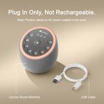 Hotmoon White Noise Machine with Night Light