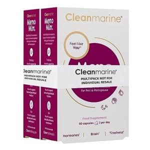 Cleanmarine Menomin - Omega 3 Menopause Support Capsules